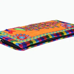 sunesh creation Casual, Party Multicolor, Yellow Clutch image 3