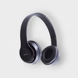aizina Smart Portable Headphones with Mic & SD Card Slot, Long Runtime_Q5 Bluetooth & Wired Headset image 1