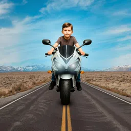 millennial R3 Bike Battery Operated Ride On-picture-37