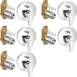 parryware Uno concealed Diverter Body with Concealed Upper Part set of 5 pic 348 Faucet Set-picture-19