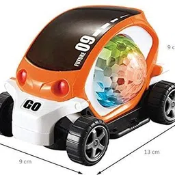 toys world Future 09 Musical Stunt Car Rotate 360 with Flashing Lights image 3