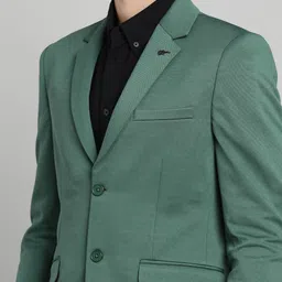 killer Men Solid Single Breasted Casual Blazer image 5