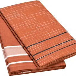 TUNI MANI Kerala Style, Puli Design Striped Men Dhoti-image-29