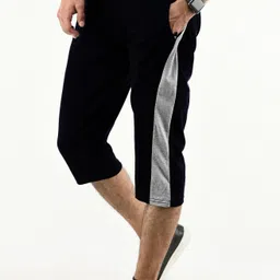 indistar Solid Men Three Fourths image 3