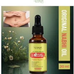 actiwow Nabhi Oil Ayurvedic Navel Therapy for Skin Glow & Digestion A01 image 1
