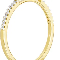 Sparkles Lab Grown Diamond 14kt Yellow Gold ring image 3