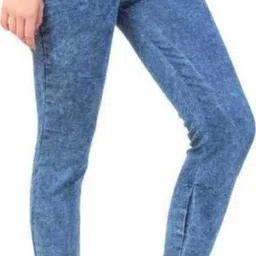 stylokat Women Jogger Fit Mid Rise Blue Jeans image 3