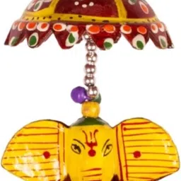 shanu craft and creations Cotton Windchime image 3