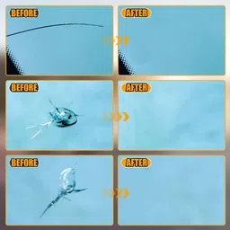 glassseal New Glass Repair Liquid for Cracks Windshield Repair Kit image 5