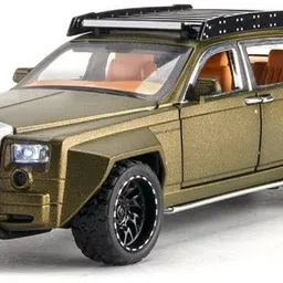 dianor 1:32 6x6 Phantom Die-Cast Metal Pull Back Car Sound&Lights 6 Openable Doors-picture-18