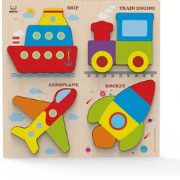 webby Transport Wooden Puzzle | Baby Puzzle for 2-4 Years | Learning Toys for Kids-picture-25