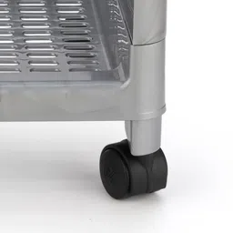 biltoxi 4 Layer Multi Purpose Office and Household Plastic Kitchen Trolley image 5