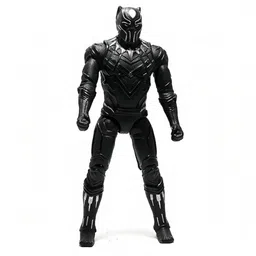 pinakaestore Avenger Black Panther Action Figure Toy Quality Plastic Movable Joints & Light-picture-22