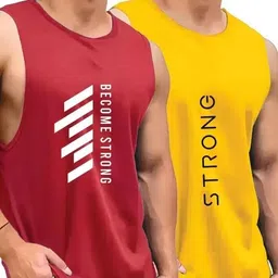 expert choice Pack of 2 Men's Vest Men Vest-picture-11