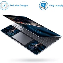 Techfit HD Printed Easy to Install Full Panel Laptop Skin/Sticker/Stretchable Vinyl/Cover for all Size Laptops upto 15.6 inch No Residue, Bubble Free - Buddhism Religion Self Adhesive Vinyl Laptop Skin Compatible for 15.6 inch image 2