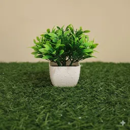 10COM (2) Artificial Plant with Pot-image-0