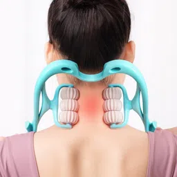 Neck Roller Massager Neck Roller Massager 6 Wheels Massager-image-41