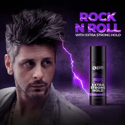 beardo XXTRA STRONG HOLD Hair Spray For Men | Lightweight & Non-Sticky Hair Styling Hair Styler image 2