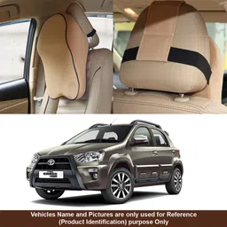 oshotto Beige Fabric Car Pillow Cushion for Toyota-picture-21