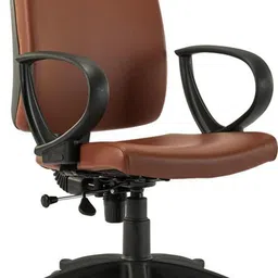 hof Medium Back Letherrete Wok from Home Chair, Leatherette Office Executive Chair-picture-27