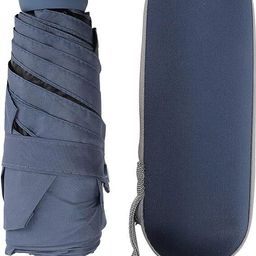 alexvyan Mini Umbrella & Case (Manual Open) 6 Frame Use in Rain & Summer. UV Protection Umbrella-picture-36