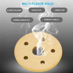 jetnix Solar Powered Rotatin Double colour Perfume Car Air Freshener Aroma Oil image 4