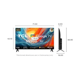TCL S Series 80 cm (32 inch) Full HD LED Smart Google TV with Dolby Audio (2024 model) image 1