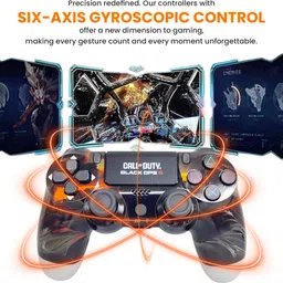 HG WORLD PS4 Playstation Controller Dualshock 4 Wireless,High Performance Dual Motor Motion Controller image 3