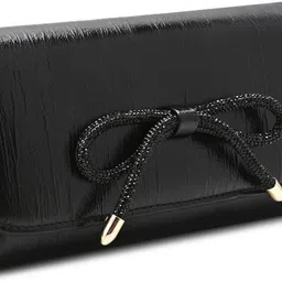 lavie Party Black Clutch image 2