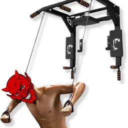 fire fitness wall mount-pull up bar,dips station and dips bar workout product Pull-up Bar-picture-15