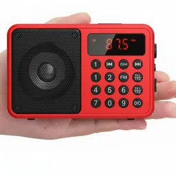 Coracao Bluetooth FM Speaker | Deep Bass | Type-C Charging | SD/USB/AUX 8Hr Playtime 6 W Bluetooth Speaker-picture-33