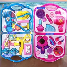 msn combo of doctor set and beauty set toy for kids Bd10-picture-44