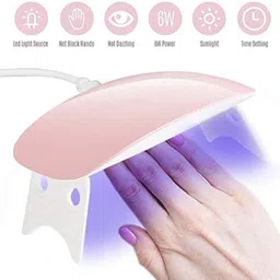 Mini UV LED Nail Lamp, Portable Gel Light Mouse Shape Pocket Size Nail Dryer Nail Polish Dryer-image-72