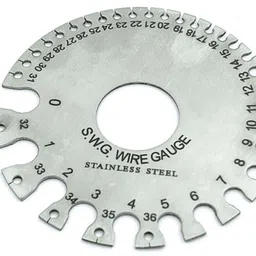 buyohlic SWG Round Gauge Metal Wire sheet Thickness Diameter Gauge Radius Gauge image 4