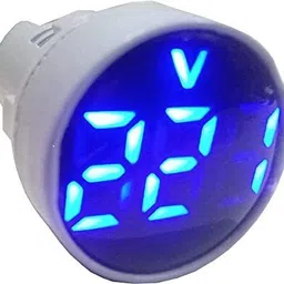 brow Voltmeter LED Digital Display Gauge 30-500V AC Voltmeter image 2