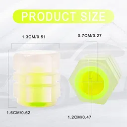 mr fix Plastic Tyre Valve Cap for Car image 4