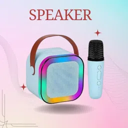 Raptor Karaoke Speaker K12: Party POP Wireless Bluetooth Speaker with Mic, RGB 530 10 W Bluetooth Home Audio Speaker-picture-24