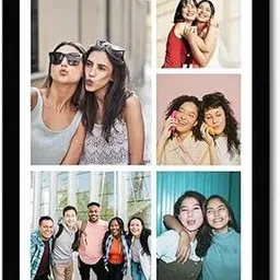 bks craft Wood Wall Photo Frame image 1