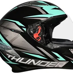 studds Thunder Lightvolt ISI and DOT Certified Full Face Helmet Motorbike Helmet image 2
