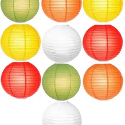 rb led Multicolor Paper Hanging Lantern-picture-16