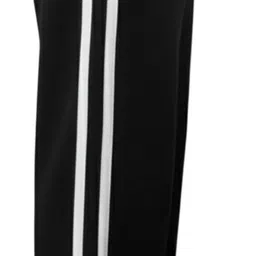 dockstreet Men Striped White Track Pants image 5