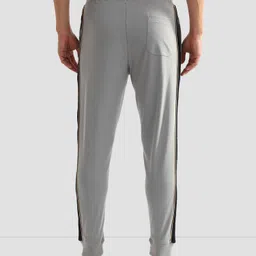 u.s. polo assn. Men Solid Grey Track Pants image 3