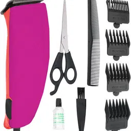 Crostal Professional Corded Electric Salon Trimmer Shaver For Men Fully Waterproof Grooming Kit 0 min Runtime 4 Length Settings-image-4