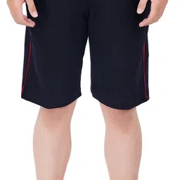 feel track Pack of 2 Solid Men Dark Blue, Grey Regular Shorts image 4