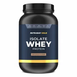NUTRABAY Gold 100% Whey Protein Isolate with Digestive Enzymes - 1Kg 33 Servings | 25g Protein, 5.8g BCAA, 4.3g Glutamic Acid| Muscle Growth & Recovery | Gym Supplement for Men & Women-picture-32
