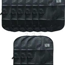 CHAMPARAN "Wardrobe Essential: Breathable Coat Cover for Seasonal Storage" Cotton Laundry Bag-picture-14