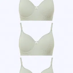 innermuller Pack of 3 Women T-Shirt Lightly Padded Bra-picture-13