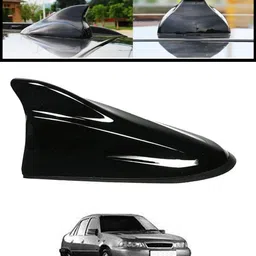 ccmm Glossy Black Finish Waterproof Vehicle Shark Antenna-57 Universal Compatibility Black Shark Finn Antenna For Car Roof-57 Satellite Vehicle Antenna-picture-22