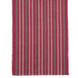 klotthe Pink Geometric Cotton 36x24 Inches Multipurpose Door Mat image 2