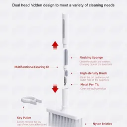 CRAZYGOL 5 in 1 Computer Cleaning Tools Kit Brush with Seperable attachments for Computers, Gaming, Laptops, Mobiles image 2